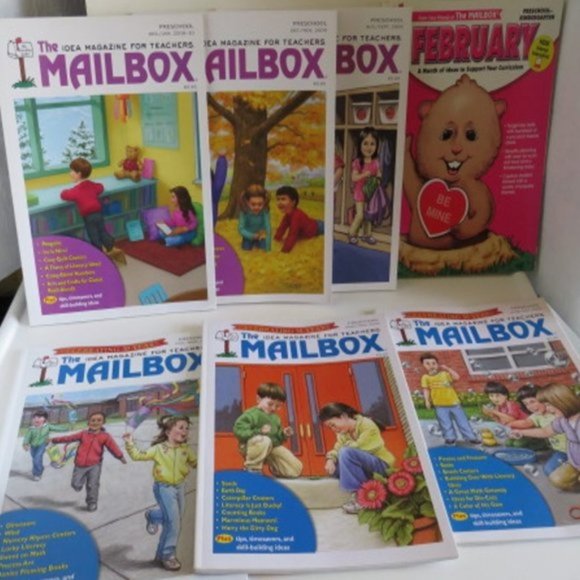 The MAILBOX MAGAZINE COLLECTION #10 - Mailbox FEBRUARY + 6 issues - Picture 1 of 16